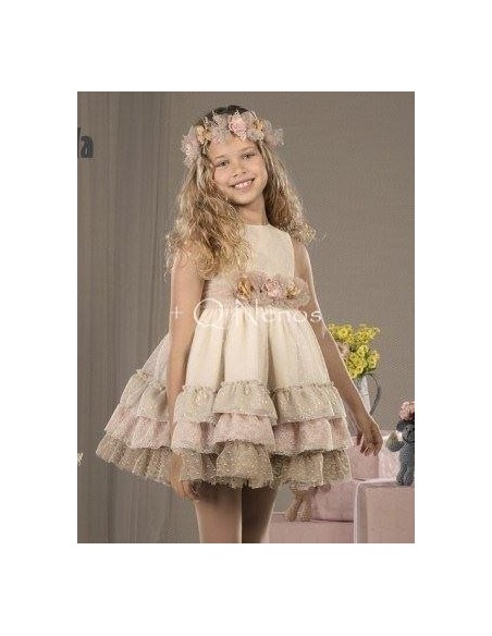 Vestido Ceremonia/Arras Marla Vuelo M004