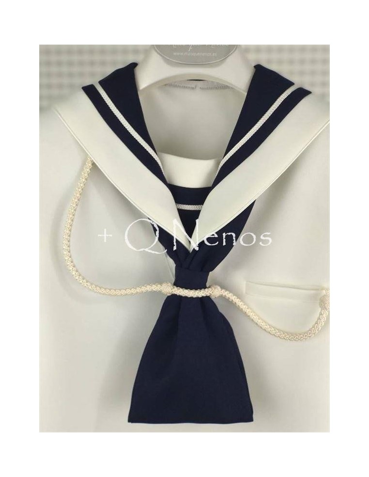 Traje Comunión Marinero  Kidslavy Beige/Marino...