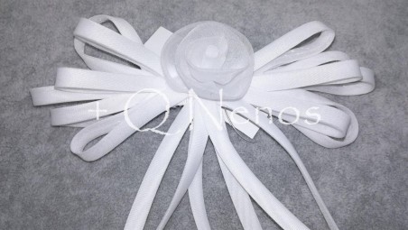 Prendido Comunión Flor Blanco CHC3147