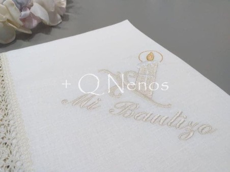 Pañuelo Bautizo Vela EVO4