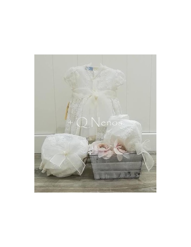 Jesusito Bautizo/Ceremonia Kobez Tul Bordado...