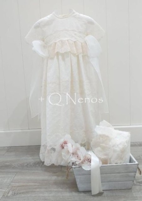 Faldón Bautizo Kobez K14807.