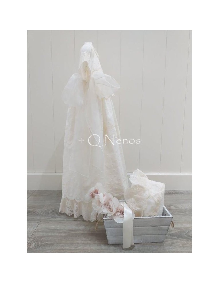 Faldón Bautizo Kobez K14807.