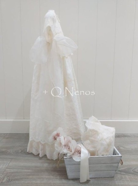 Faldón Bautizo Kobez K14807.