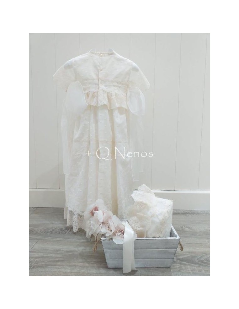 Faldón Bautizo Kobez K14807.