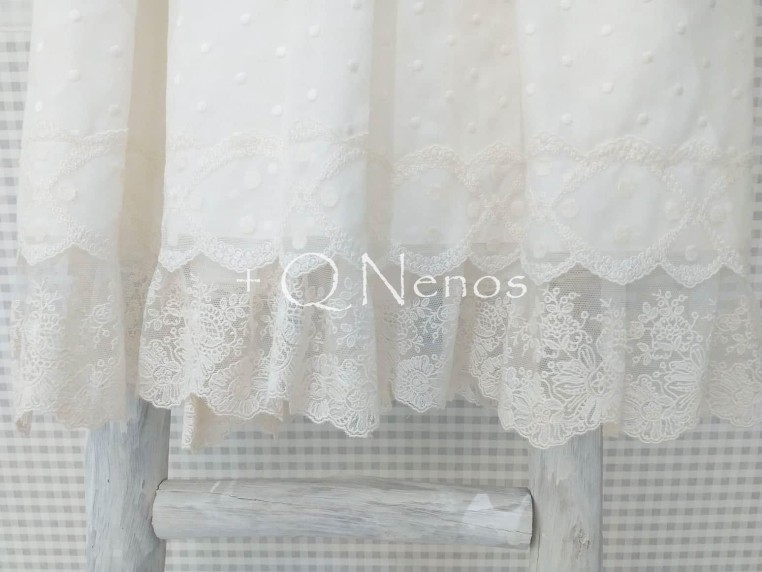 Faldón Bautizo Kobez K14807.