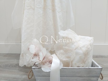 Faldón Bautizo Kobez K14807.