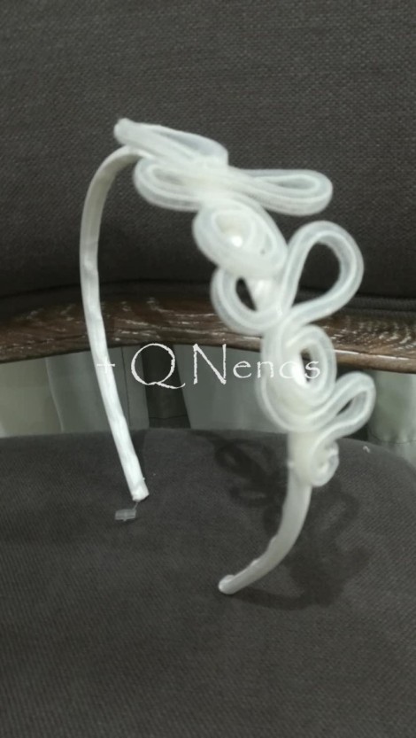 Diadema Comunión Barcarola Beige BAC0058 2