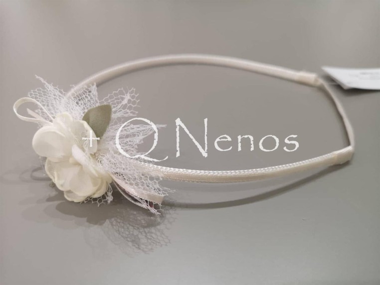 Diadema Bebé Marfil Juana Sánchez JS21027.DB