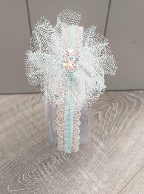 Diadema Bebé Ceremonia/Bautizo JS21012V