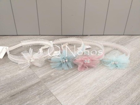 Diadema Bebé Ceremonia/Bautizo JS21012V