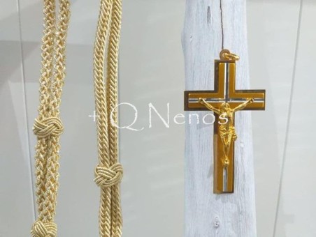 Cruz Clásica Comunión Dorado EC03