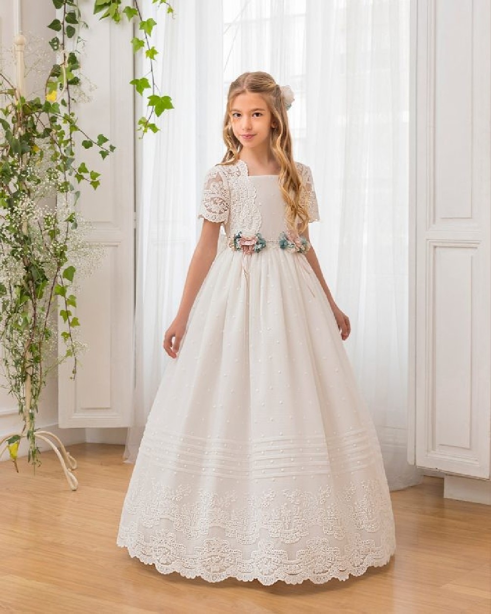 First Communion Dress Clar Couture Rosa Clara Vestido Comunion